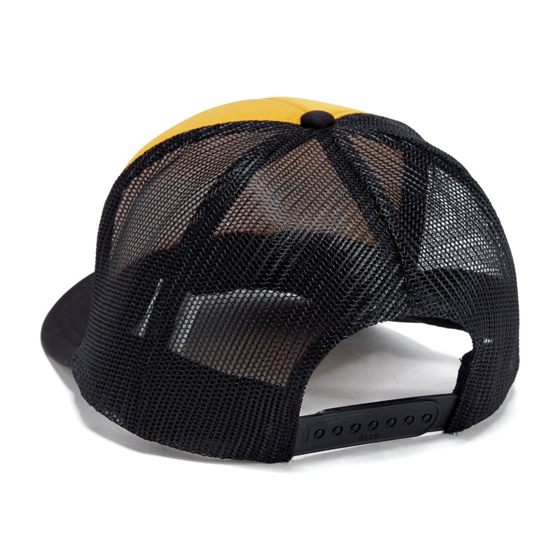 Thrasher x Spitfire Trucker Hat - Black/Gold/Black