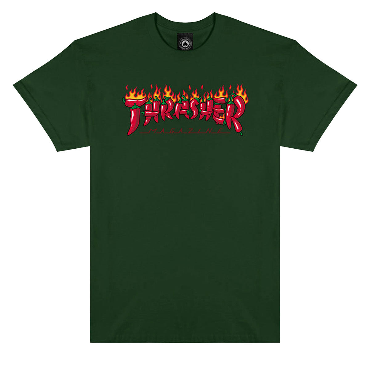 Thrasher Fuego T-Shirt - Forest Green – CCS