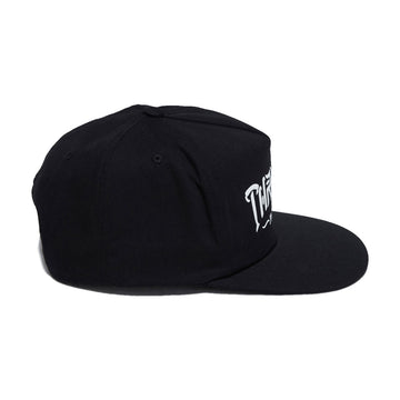 Thrasher Thrash & Destroy Snapback Hat - Black