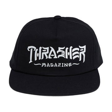 Thrasher Thrash & Destroy Snapback Hat - Black