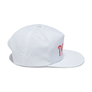 Thrasher Thrash & Destroy Snapback Hat - White