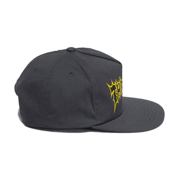 Thrasher Spikey Snapback Hat - Charcoal