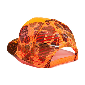 Thrasher Wet Paint Trucker Hat - Orange Camo