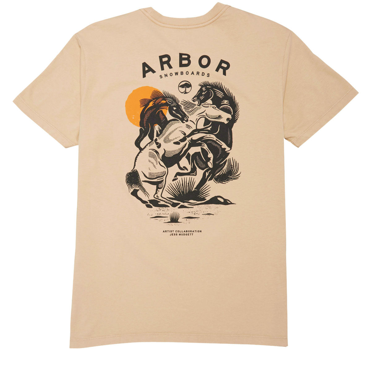 Arbor Range T-Shirt - Sand image 1
