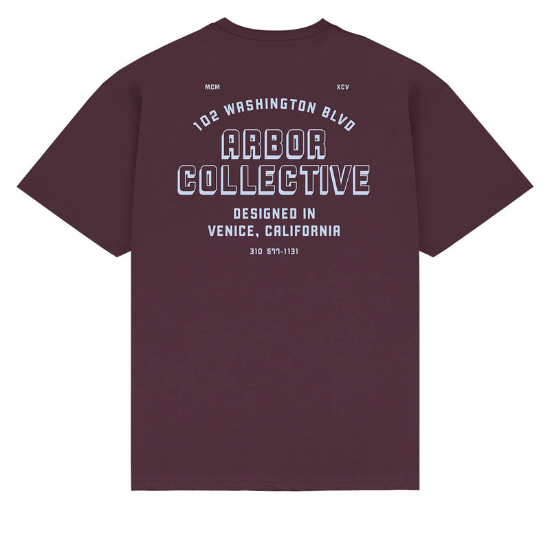 Arbor Bodega T-Shirt - Mulberry
