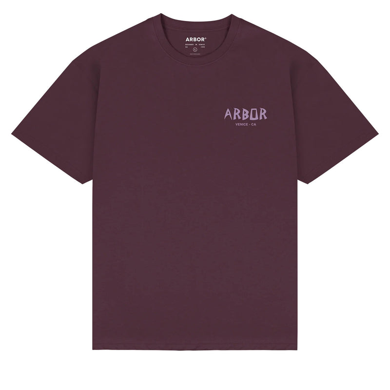 Arbor Deathcard T-Shirt - Mulberry