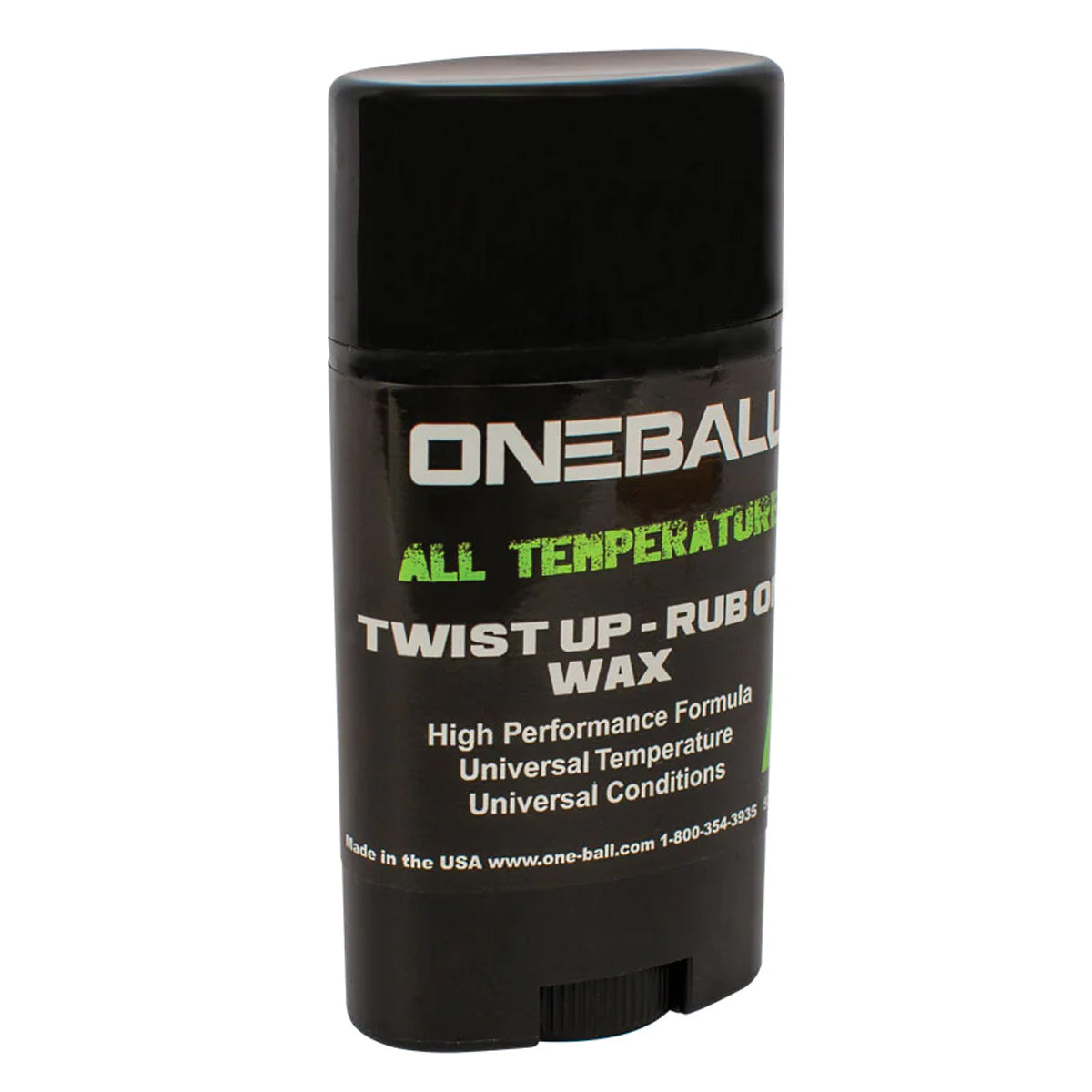 One Ball Jay F-1 Twist Up All Temp with Cork Applicator Snowboard Wax - 50g image 1