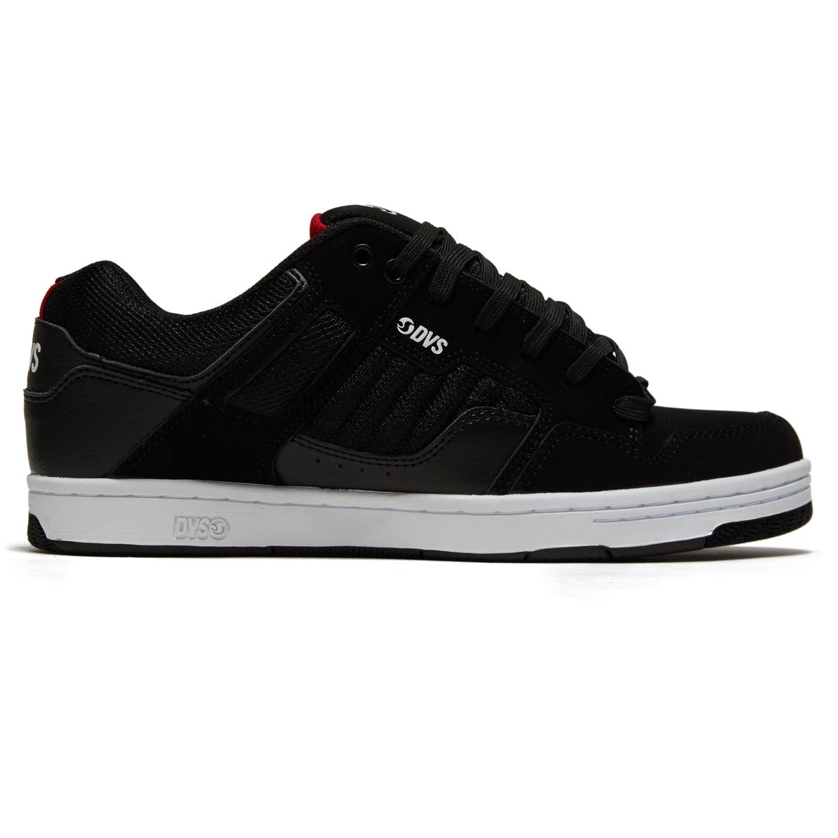 DVS Enduro 125 Shoes - Black/White/Red Nubuck/Lutzka image 1