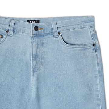 CCS Straight Stretch Denim Jeans - 12oz Bleach Wash