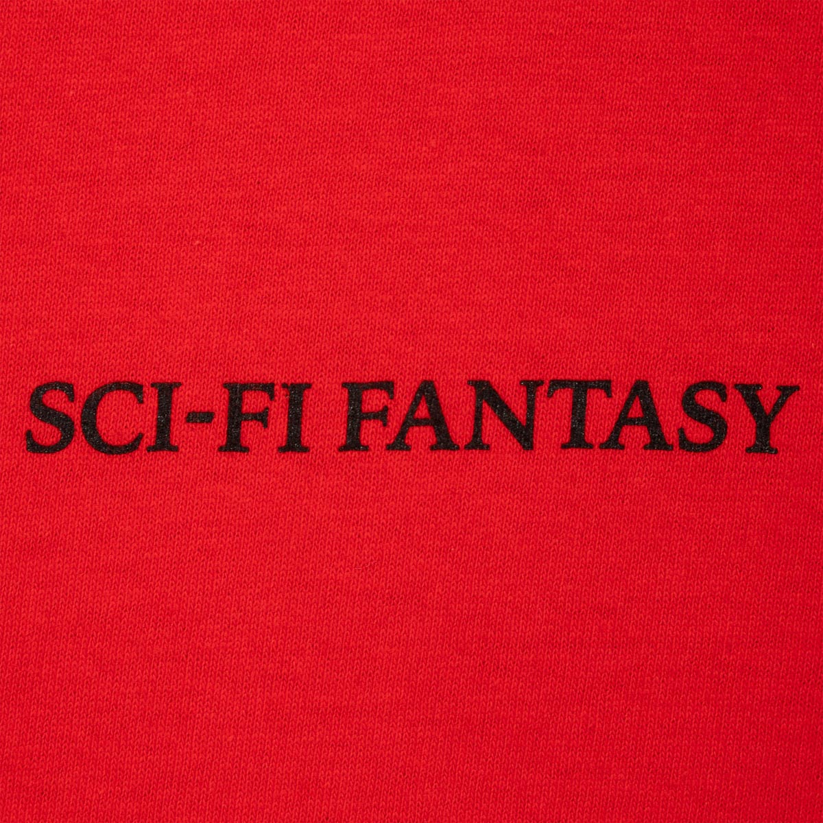 Sci-Fi Fantasy Tiny Classic Logo T-Shirt - Red image 2