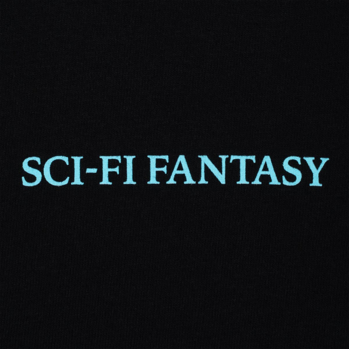 Sci-Fi Fantasy Tiny Classic Logo T-Shirt - Black image 2