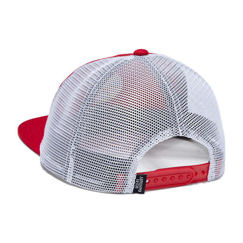 Sci-Fi Fantasy Radioactive Hat - Red/White