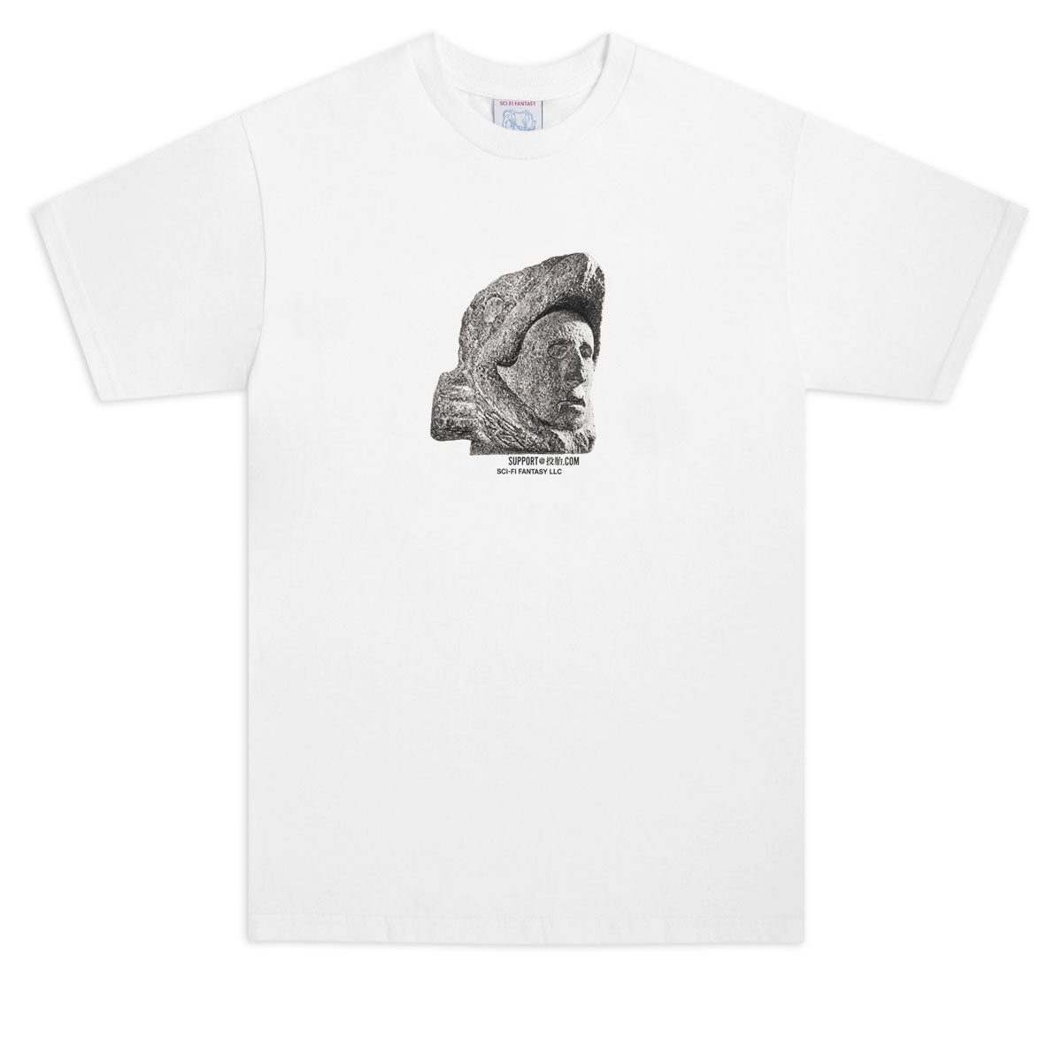 Sci-Fi Fantasy Pre-Colombian T-Shirt - White image 1