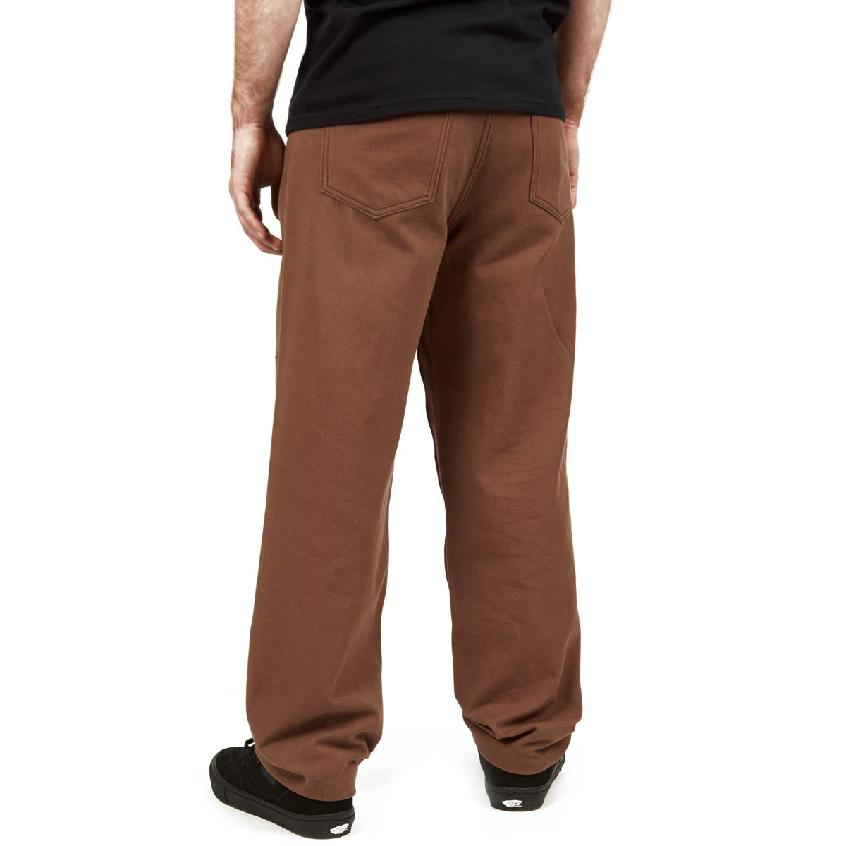 CCS Double Knee Original Relaxed Canvas Pants - Brown/Black image 2