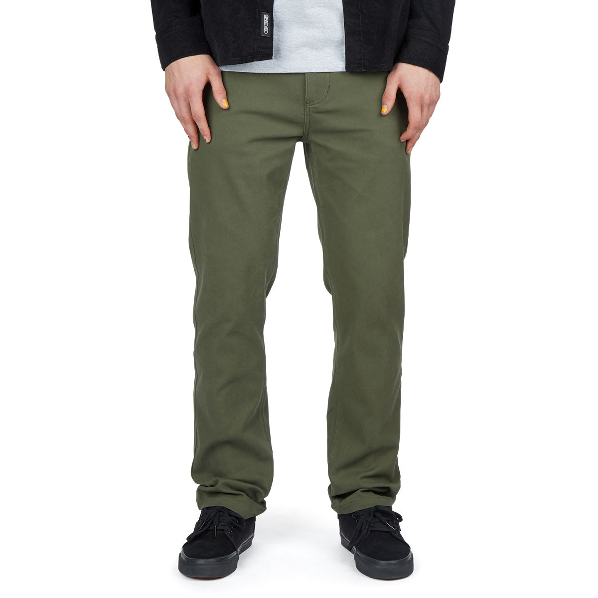 CCS Straight Stretch Chino Pants - Olive image 1