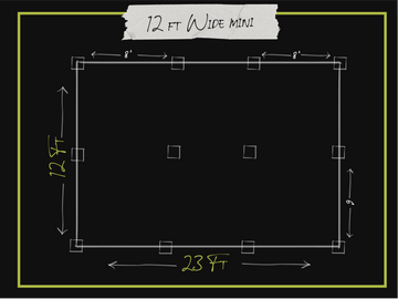 OC Ramps Half Pipe Ramp – 12' Wide