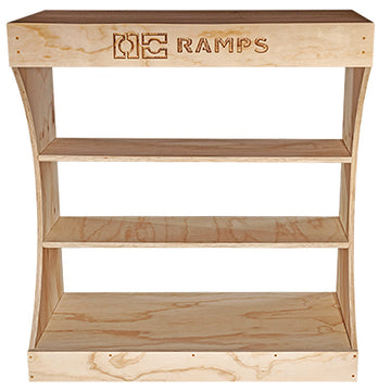OC Ramps Halfpipe Bookshelf