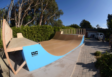 OC Ramps Half Pipe Ramp – 16' Wide