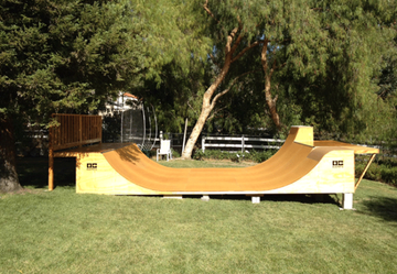 OC Ramps Half Pipe Ramp – 16' Wide