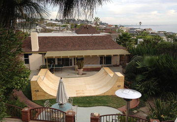 OC Ramps Half Pipe Ramp – 16' Wide