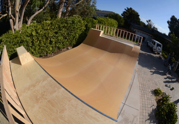OC Ramps Half Pipe Ramp – 16' Wide