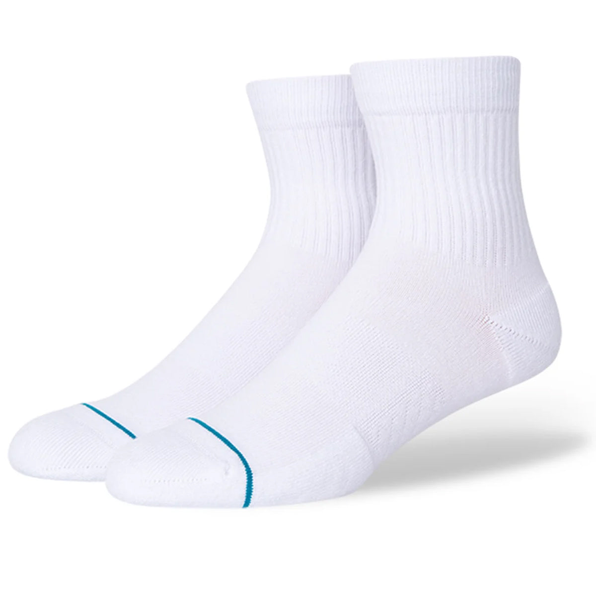 Stance Icon Quarter Socks - White image 1