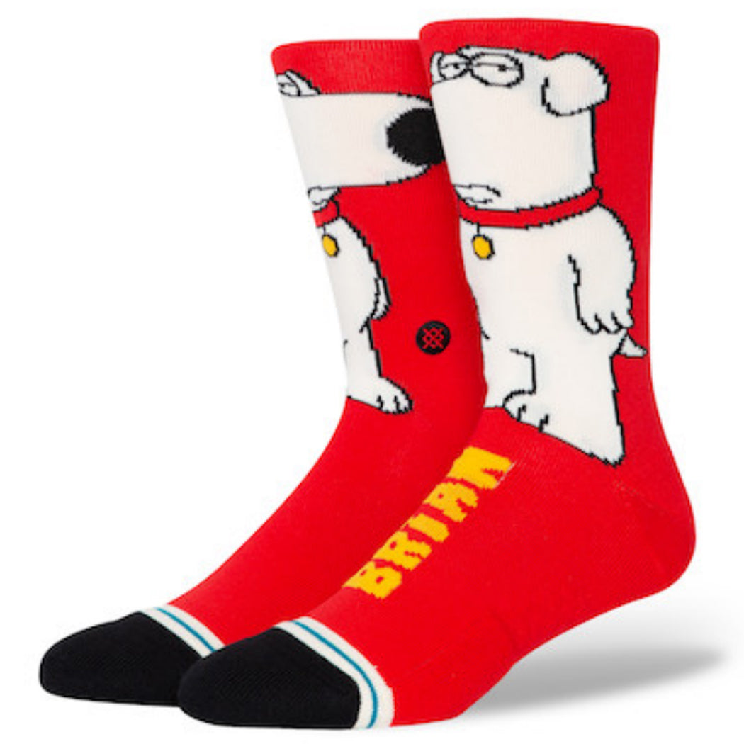 Stance The Dog Socks - Red image 1