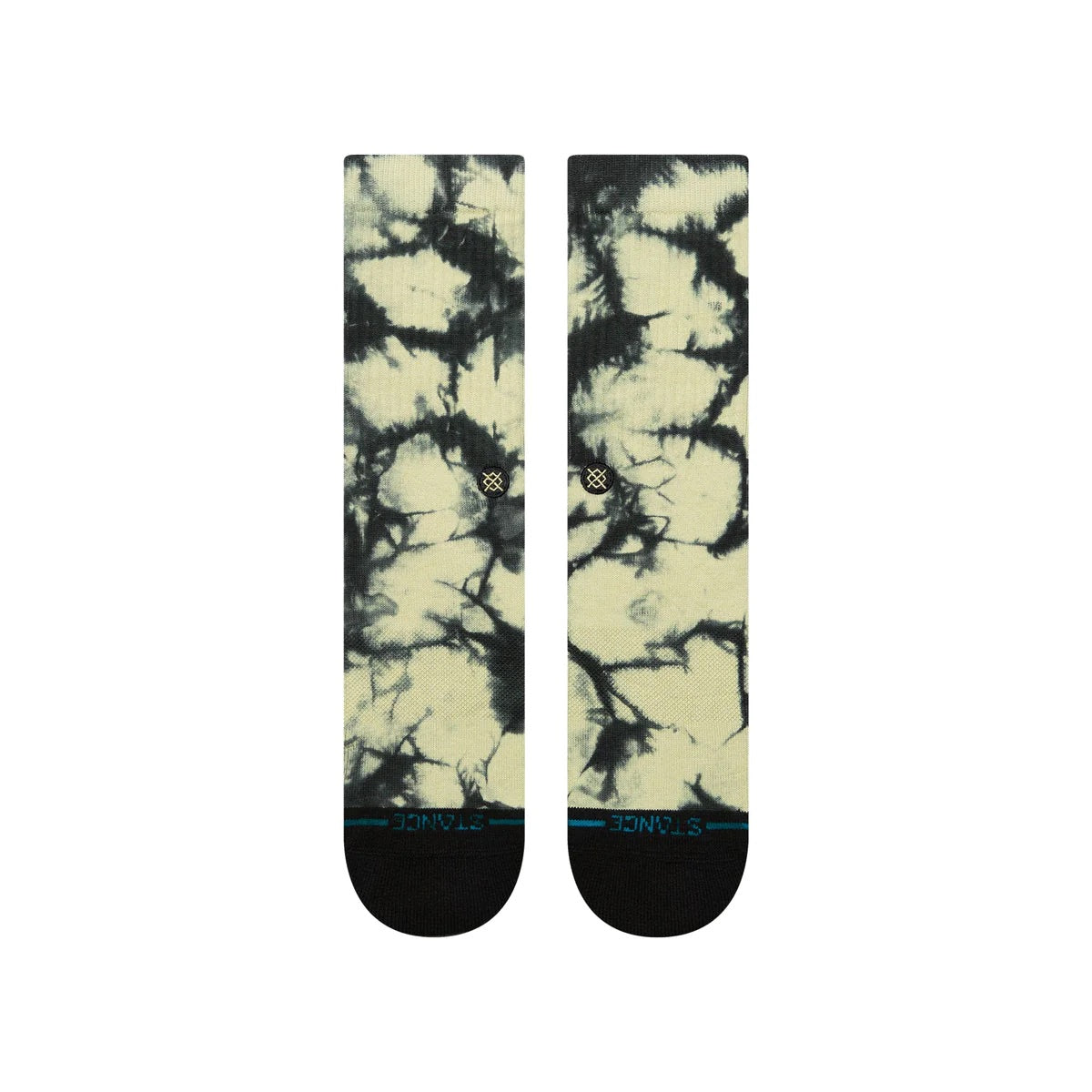 Stance Well Worn Socks - Green/Black image 2