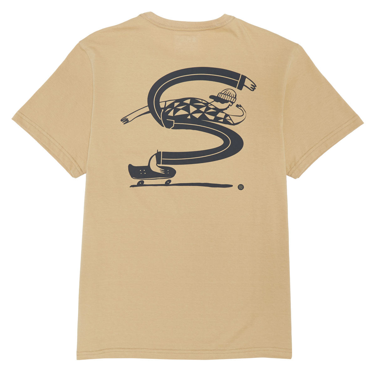 Stance Pounding Pavement T-Shirt - Khaki image 2