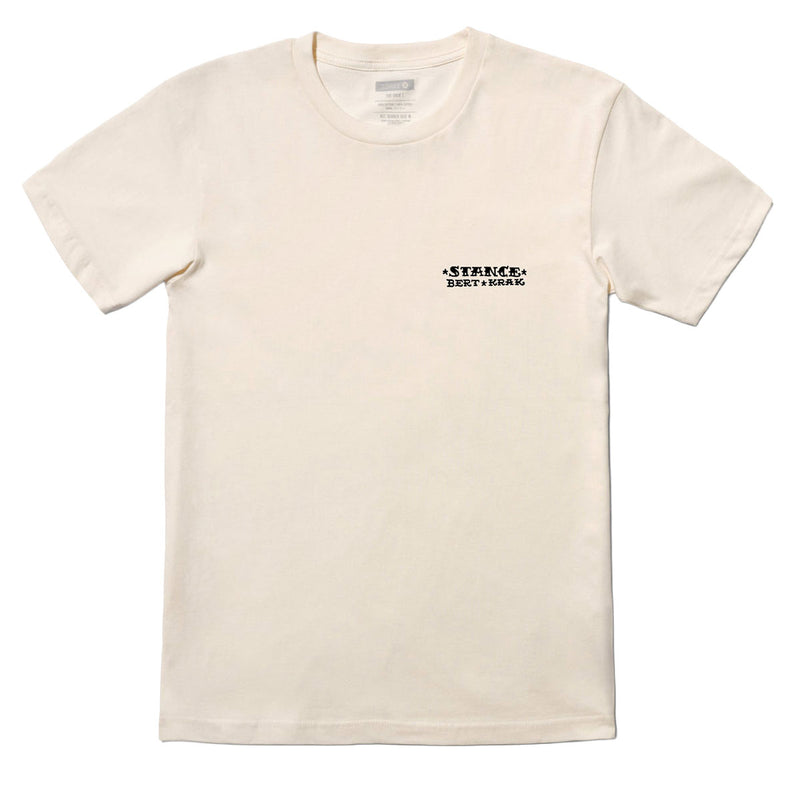 Stance Bert Krak Flash T-Shirt - Canvas