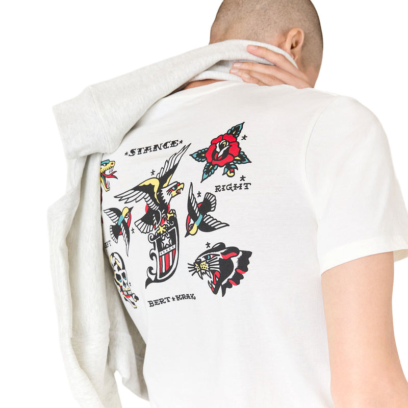 Stance Bert Krak Flash T-Shirt - Canvas