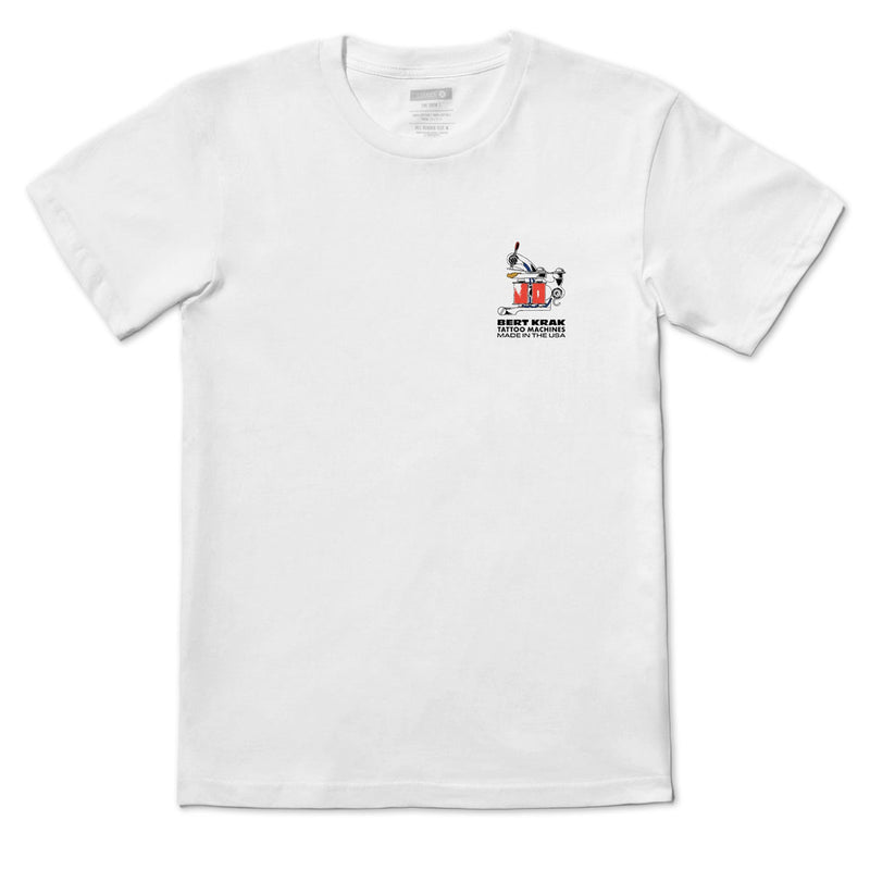 Stance Bert Krak Handmade T-Shirt - White