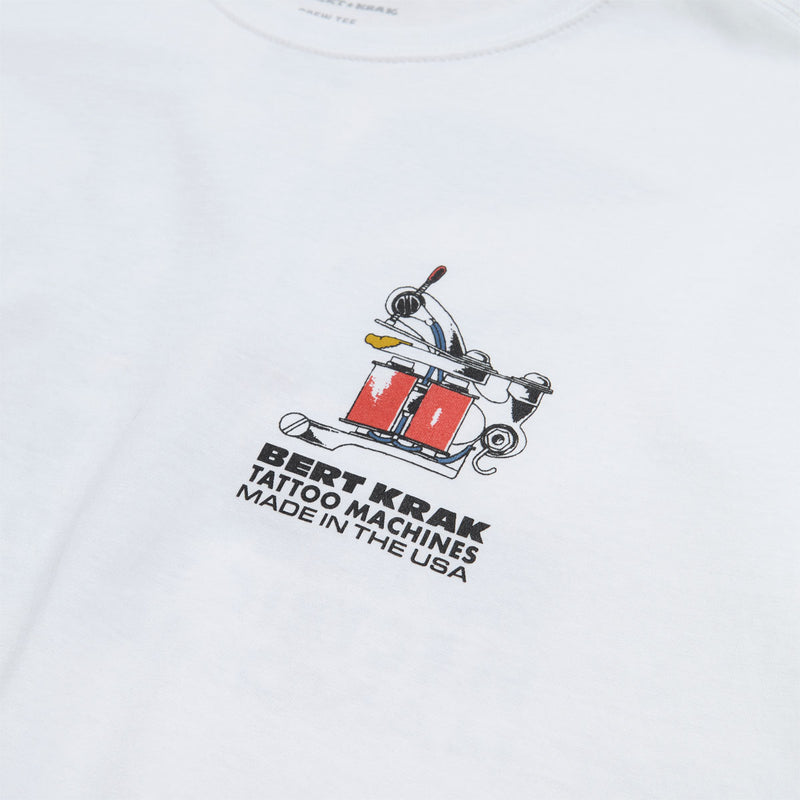 Stance Bert Krak Handmade T-Shirt - White