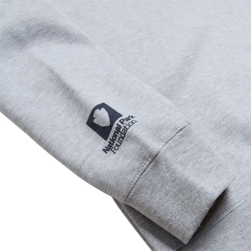 Stance National Parks Crew Sweatshirt - Heather Grey