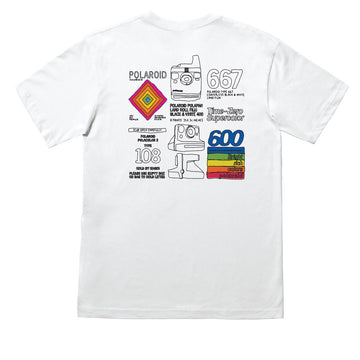 Stance Polaroid Cartridge T-Shirt - White