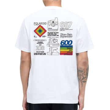 Stance Polaroid Cartridge T-Shirt - White