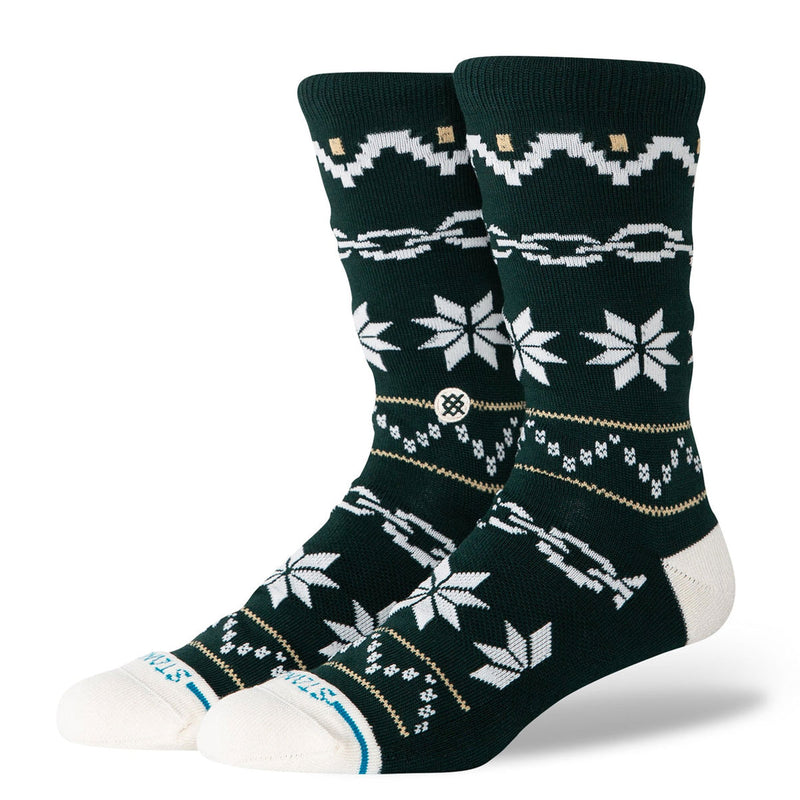 Stance Break The Season Crew Socks - Pine