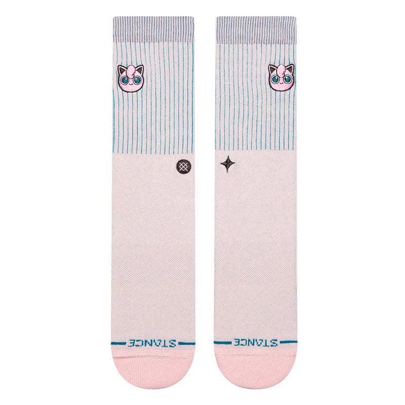 Stance Jigglypuff Crew Socks - Pink