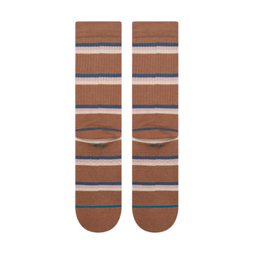 Stance Strata Crew Socks - Brown