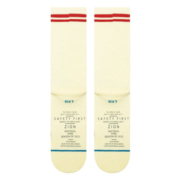 Stance Zion Np Crew Socks - Butter