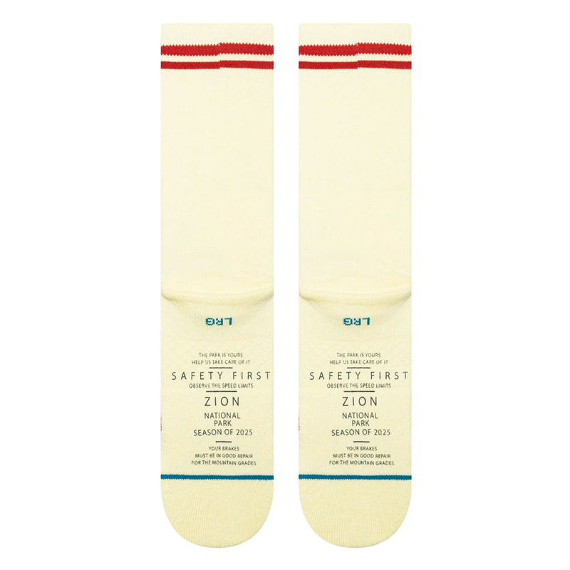 Stance Zion Np Crew Socks - Butter