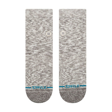 Stance Slub Quarter Socks - Grey