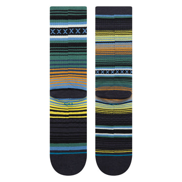 Stance Curren St Crew Socks - Deep Teal