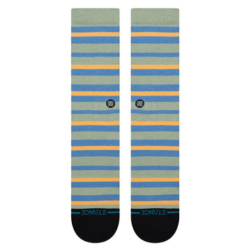 Stance Brett Crew Socks - Light Green