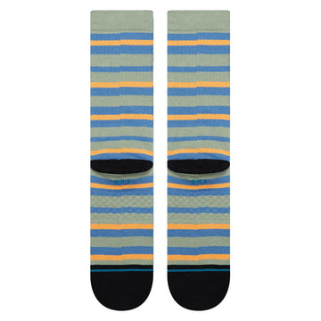 Stance Brett Crew Socks - Light Green