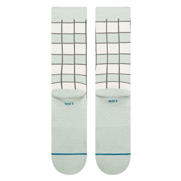 Stance Kitchen Tile Crew Socks - Light Blue