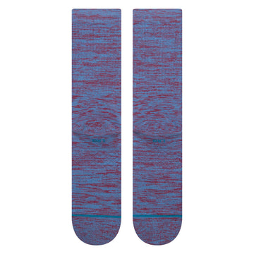 Stance Marled Crew Socks - Capriblue
