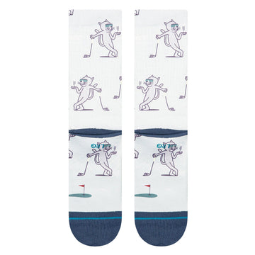 Stance Players Club Crew Socks - Green
