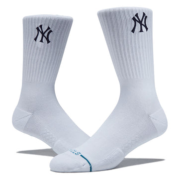 Stance New York Yankees Crest Socks - White