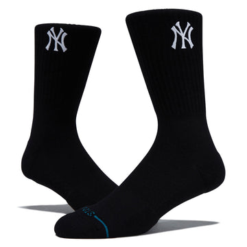 Stance New York Yankees Crest Socks - Black